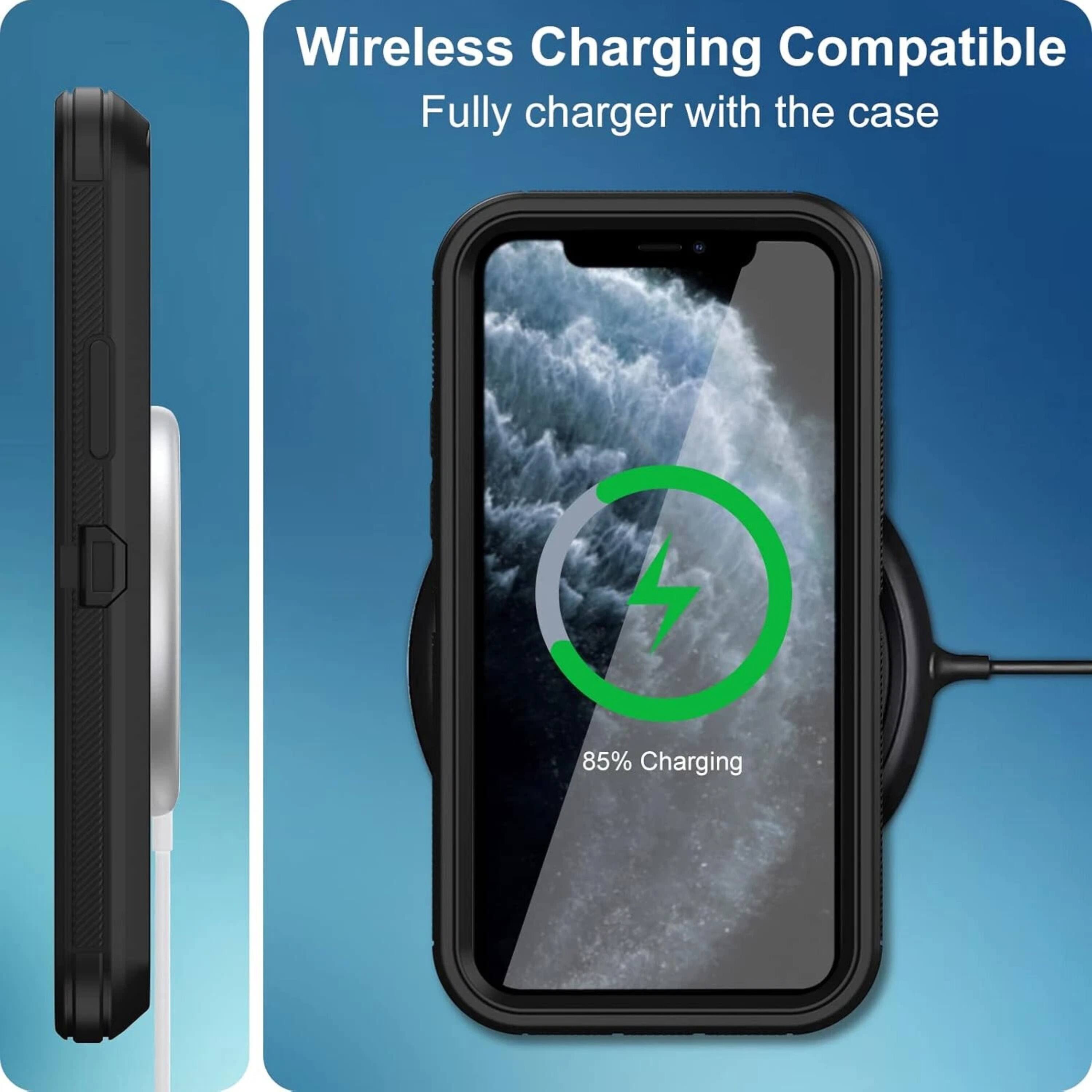Kitcheniva iPhone Shockproof Case with MagSafe Support For 13