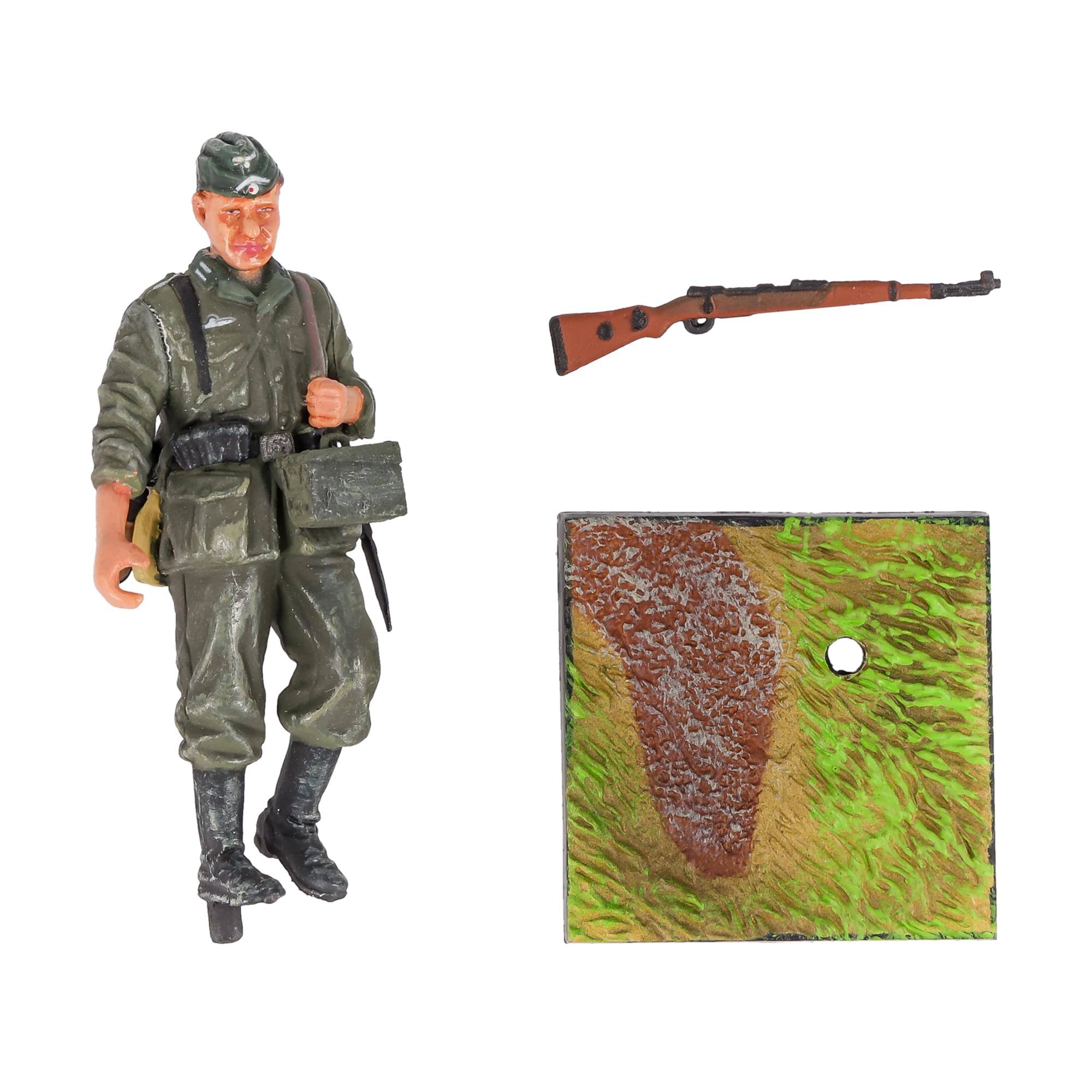 Alt View 2. Dragon Models - 1:35 Combat Figure Series 3 Wehrmacht Infantry Barbarossa '41 Figure A - multi-colored.