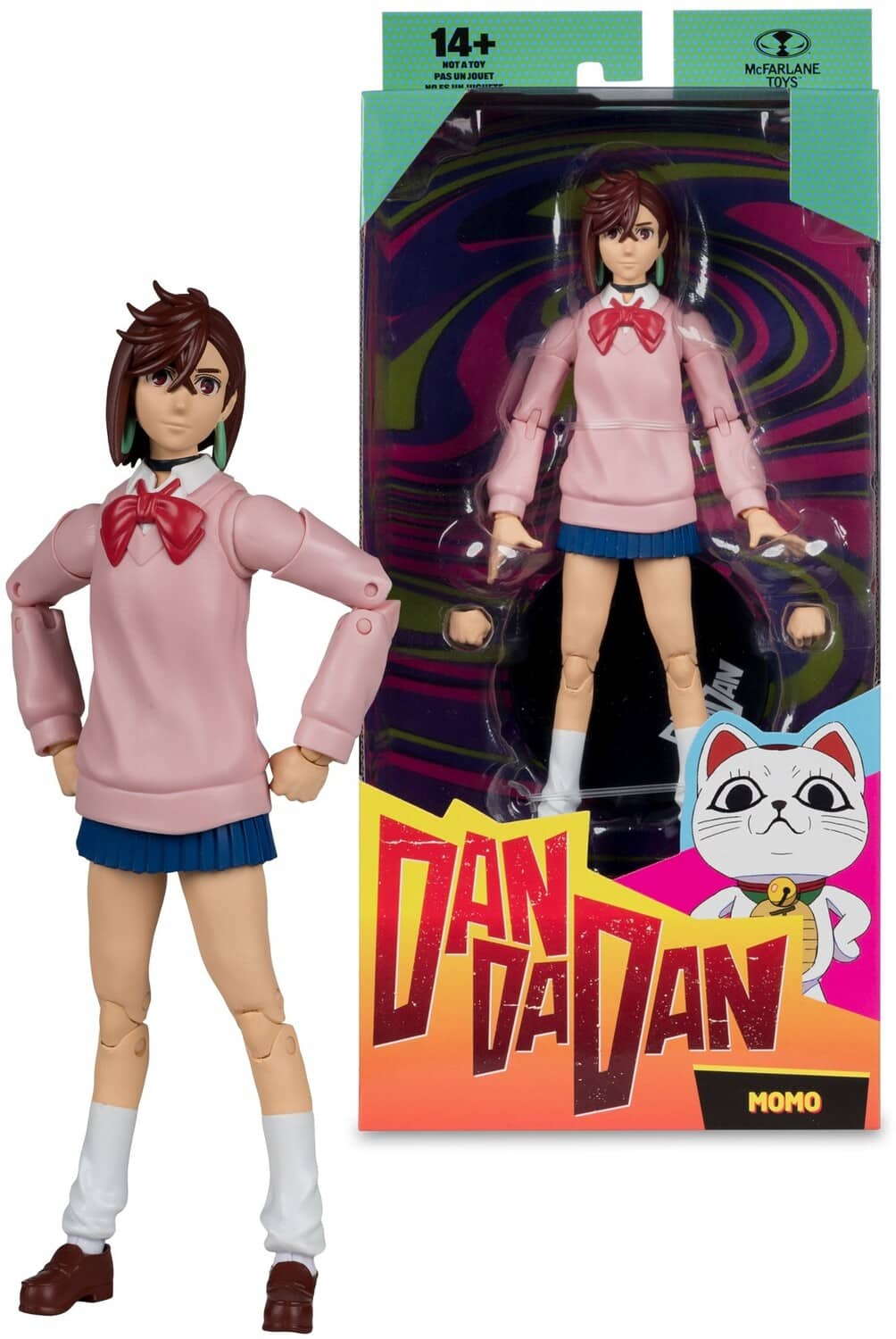 McFarlane Toys - Dandadan - 7" Momo Ayase Action Figure - COLLECTIBLES - Multicolor