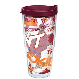 Tervis - Virginia Tech Hokies 24oz. All Over Classic Tumbler - Multicolor