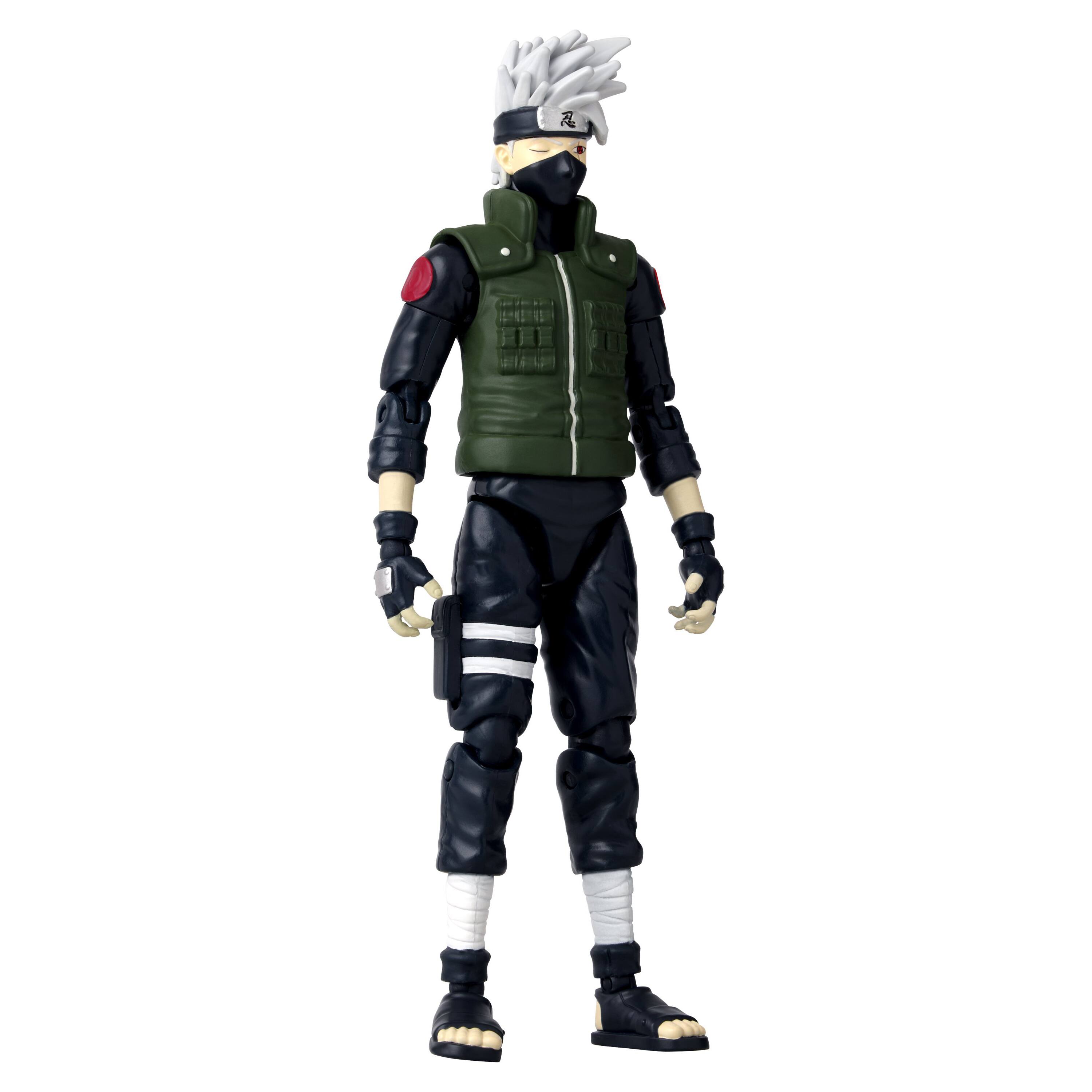 Alt View 3. Bandai - Anime Heroes - Naruto - Hatake Kakashi Fourth Great Ninja War Action Figure - Multi.