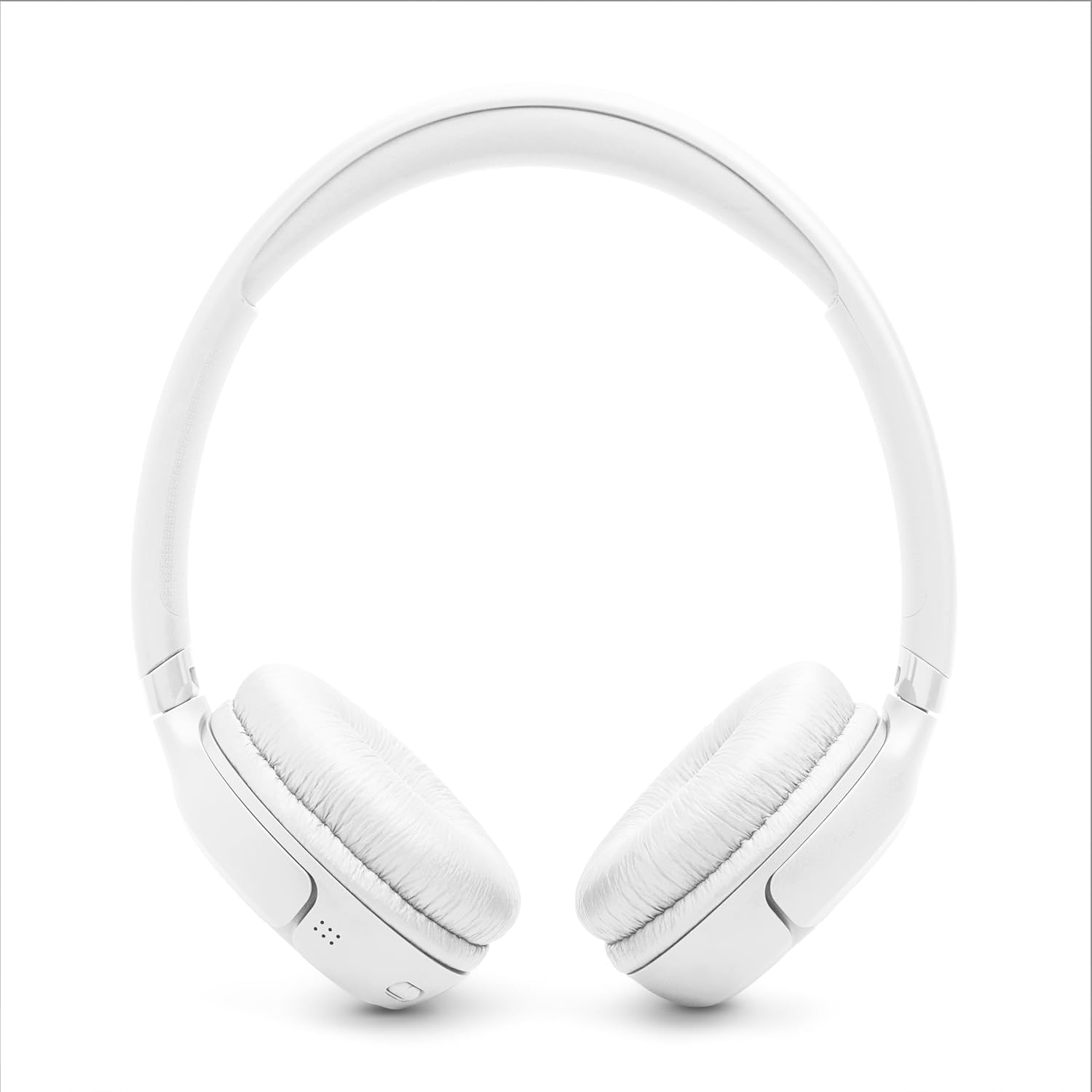 Alt View 7. JBL - Tune 530BT Wireless On-Ear Headphones with Case - White - White.
