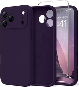 FINEAK - Magnetic for iPhone 17 Pro Max Case, Compatible with MagSafe - Deep Purple