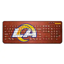 Keyscaper - Los Angeles Rams Football Design Wireless Keyboard - Multicolor