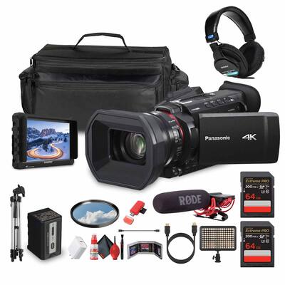 Panasonic HC X1600 UHD 4K HDMI Lightweight Compact Camcorder with Panasonic HC X1600 UHD 4K HDMI Lightweight Compact Camcorder with