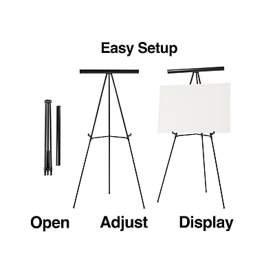 Easy Setup

Open  
Adjust  
Display