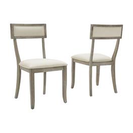 Crosley Furniture - Alessia 2-Piece Dining Chair Set - Gray