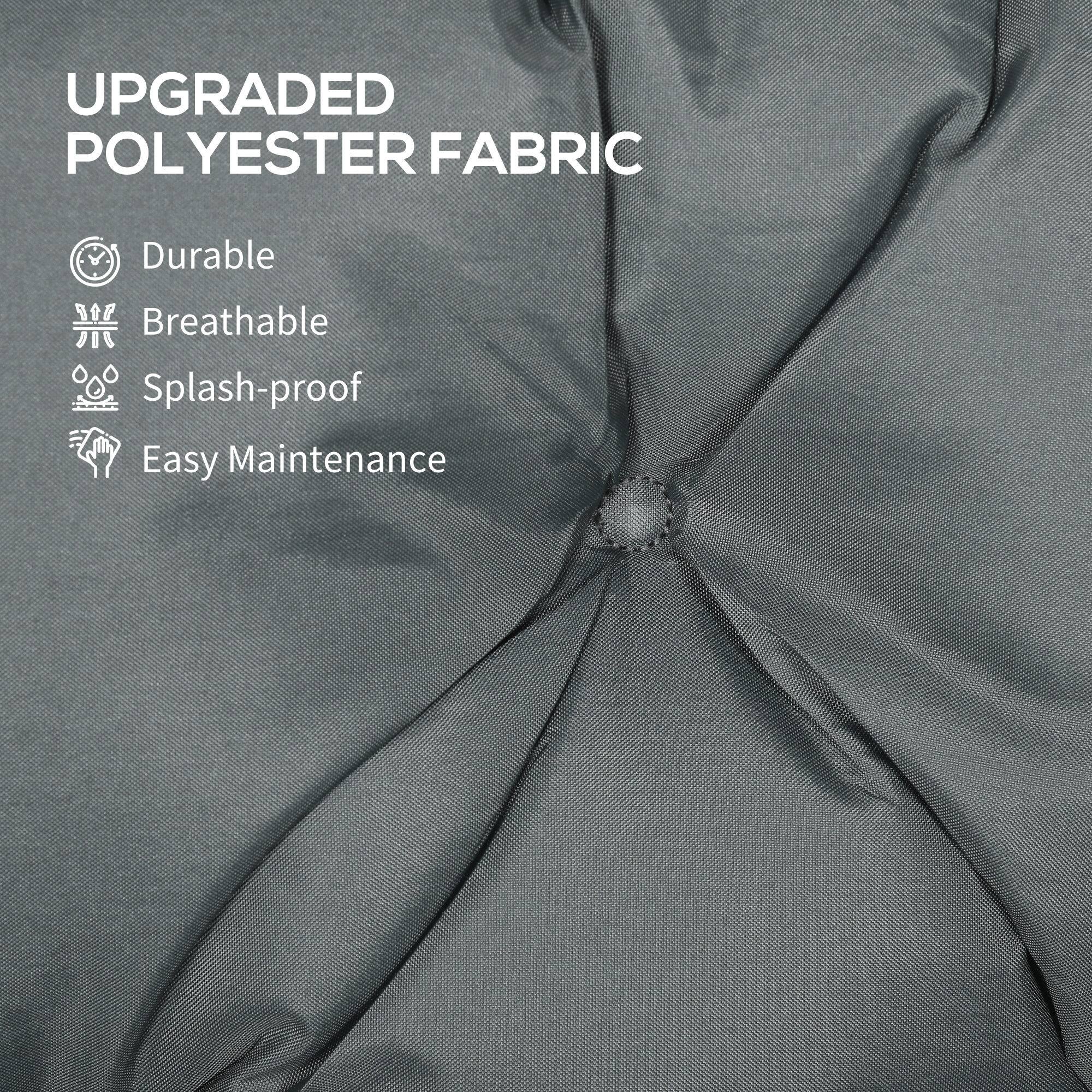 UPGRADED POLYESTER FABRIC

Durable
Breathable
Splash-proof
Easy Maintenance