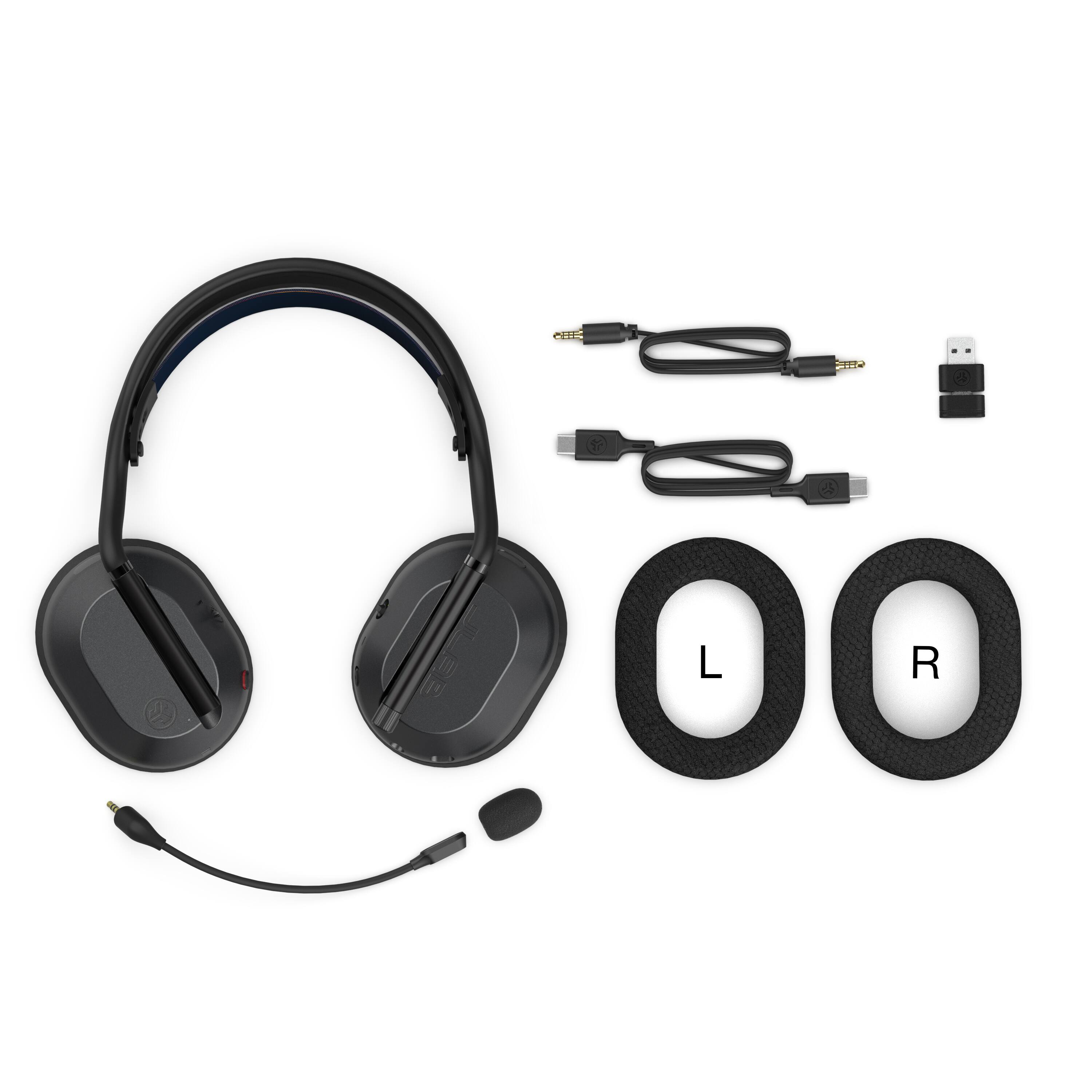 Back. JLab - Daybreak Wireless Gaming Headset - Black.
