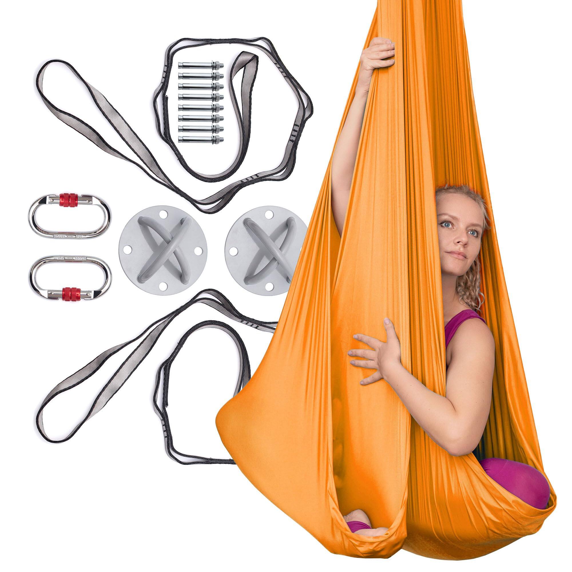 Aerial silk - Orange - New