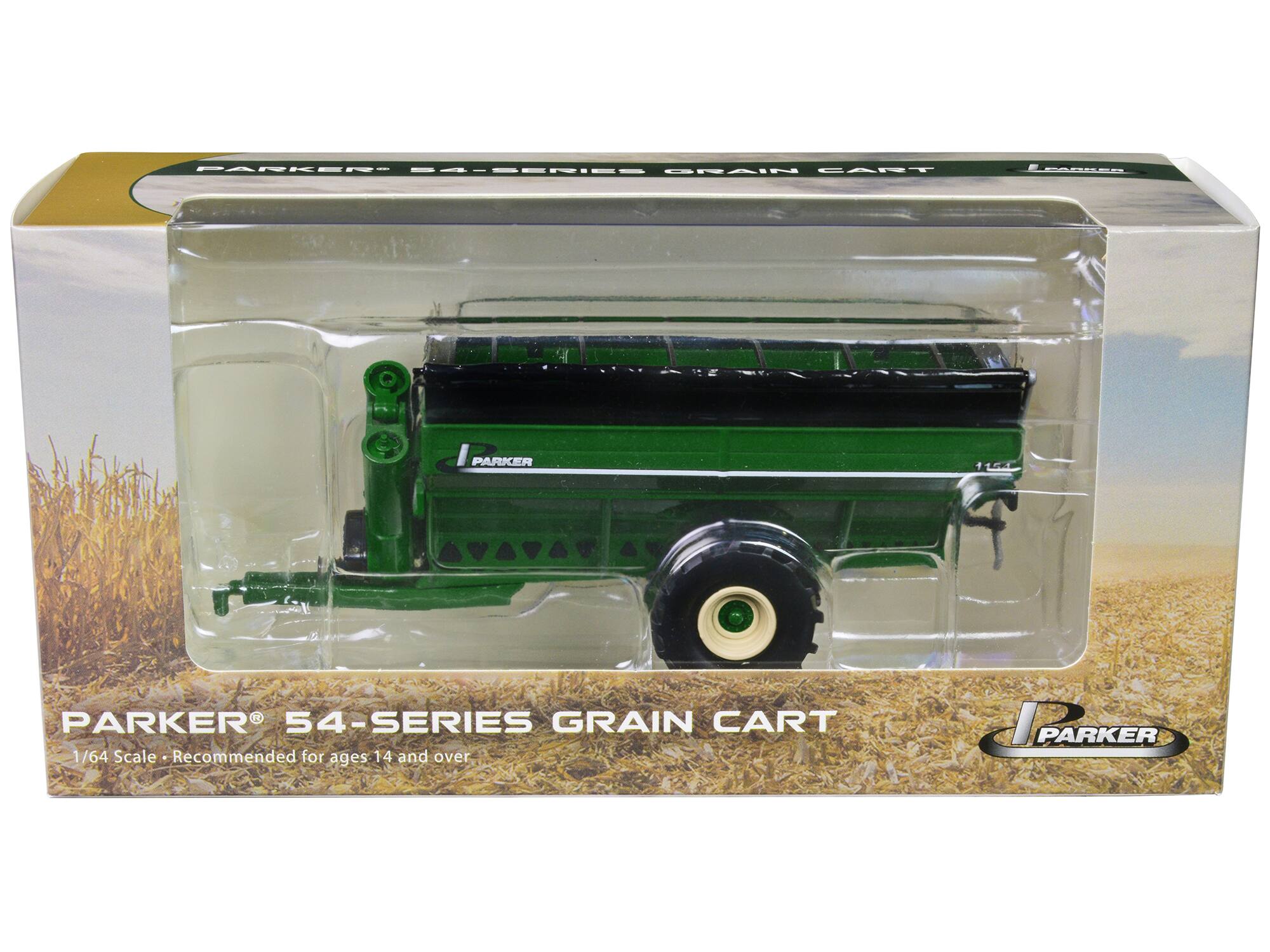 PARKER 54-SERIES GRAIN CART  
1/64 Scale  
Recommended for ages 14 and over