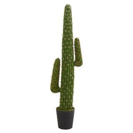 BreeBe - 4.5' Cactus Artificial Plant - Green