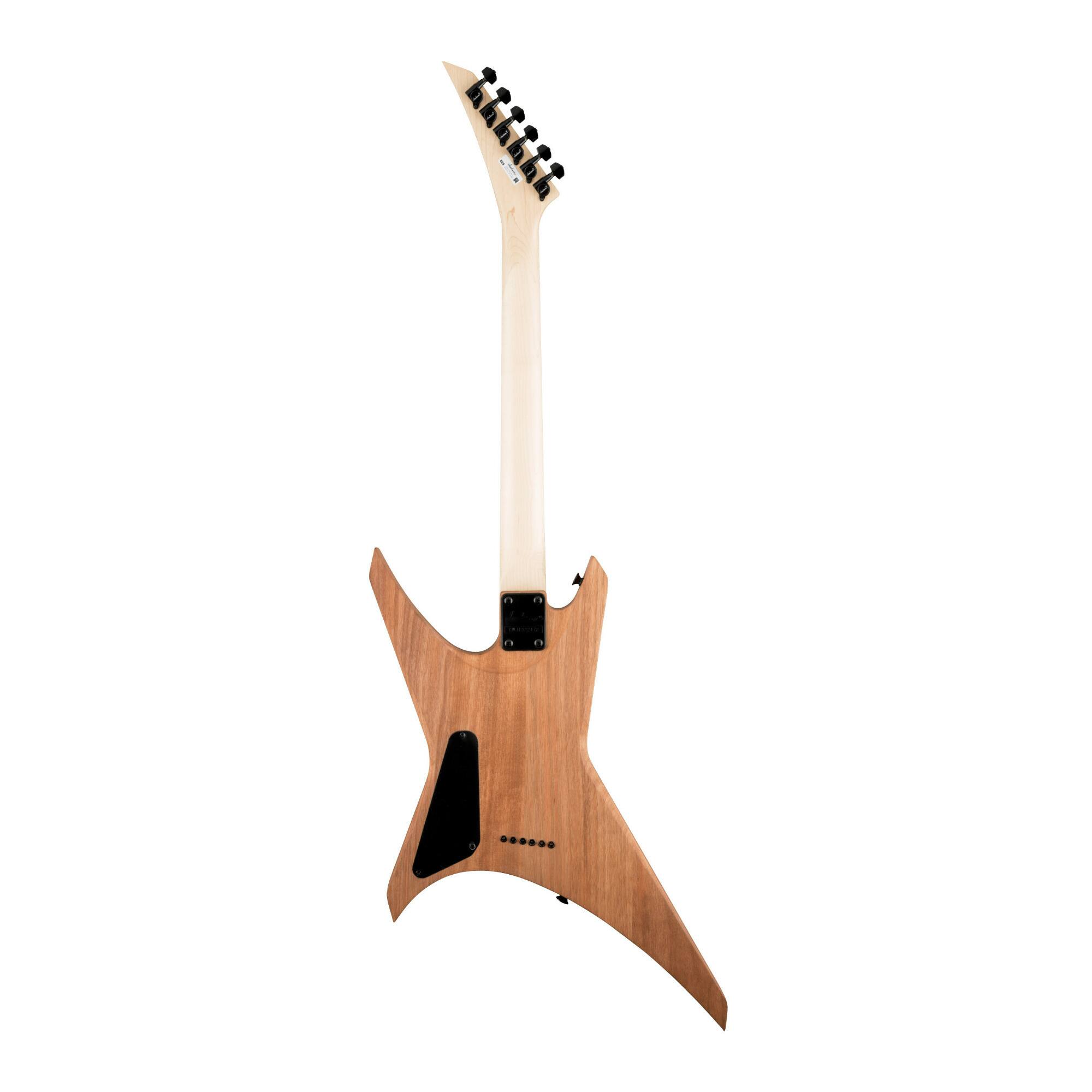 Angle. Jackson - Jackson JS Series Warrior JS32T 6 String Natural Oil Electric Guitar.