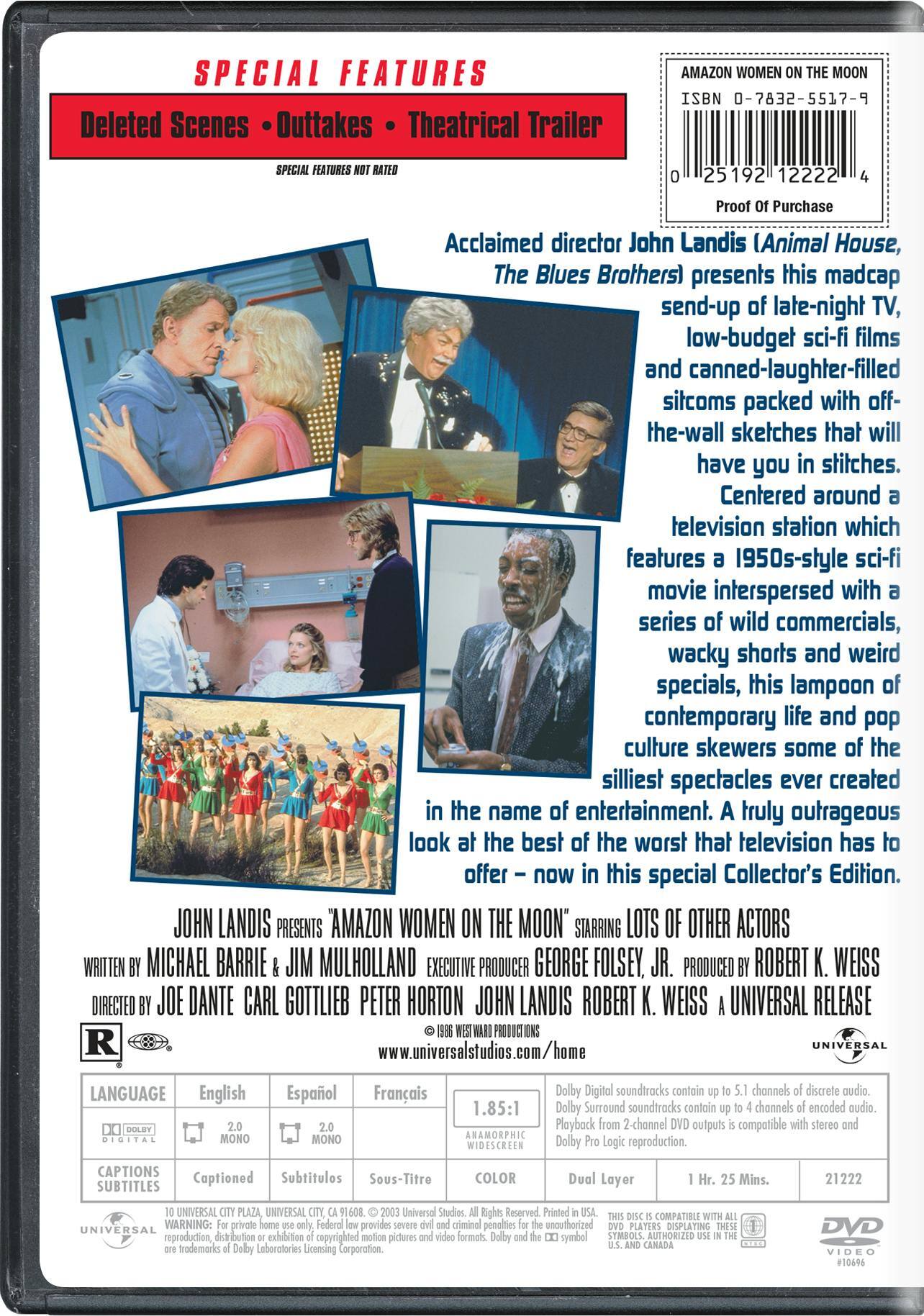 Angle. Amazon Women On the Moon (Collector's Edition) [DVD].