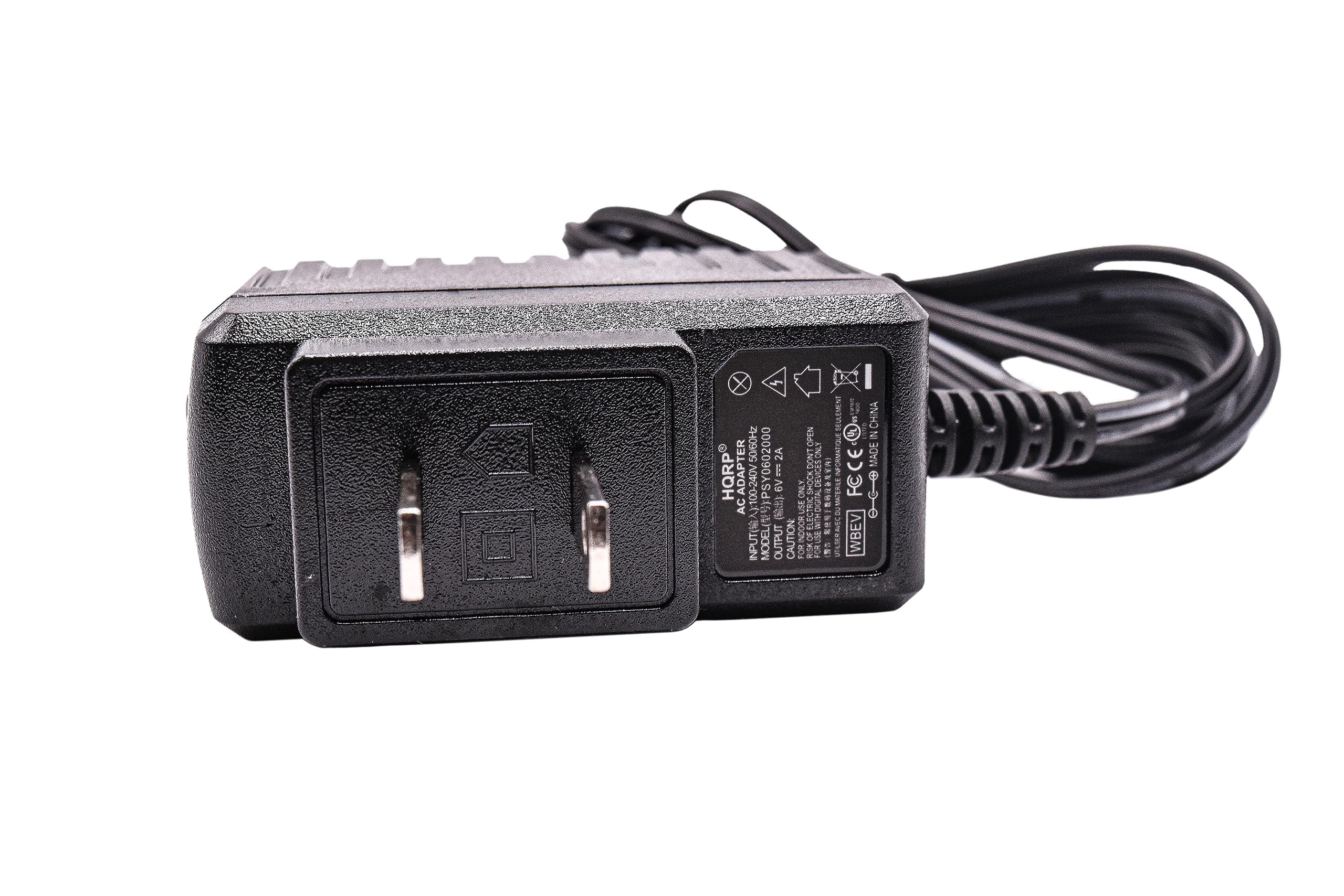 HQRP - AC Adapter for Image 9.5 Elliptical Exerciser IMEL39060, Weslo 248512 14730 PRO 10.8X Bike Exerciser 831.218320