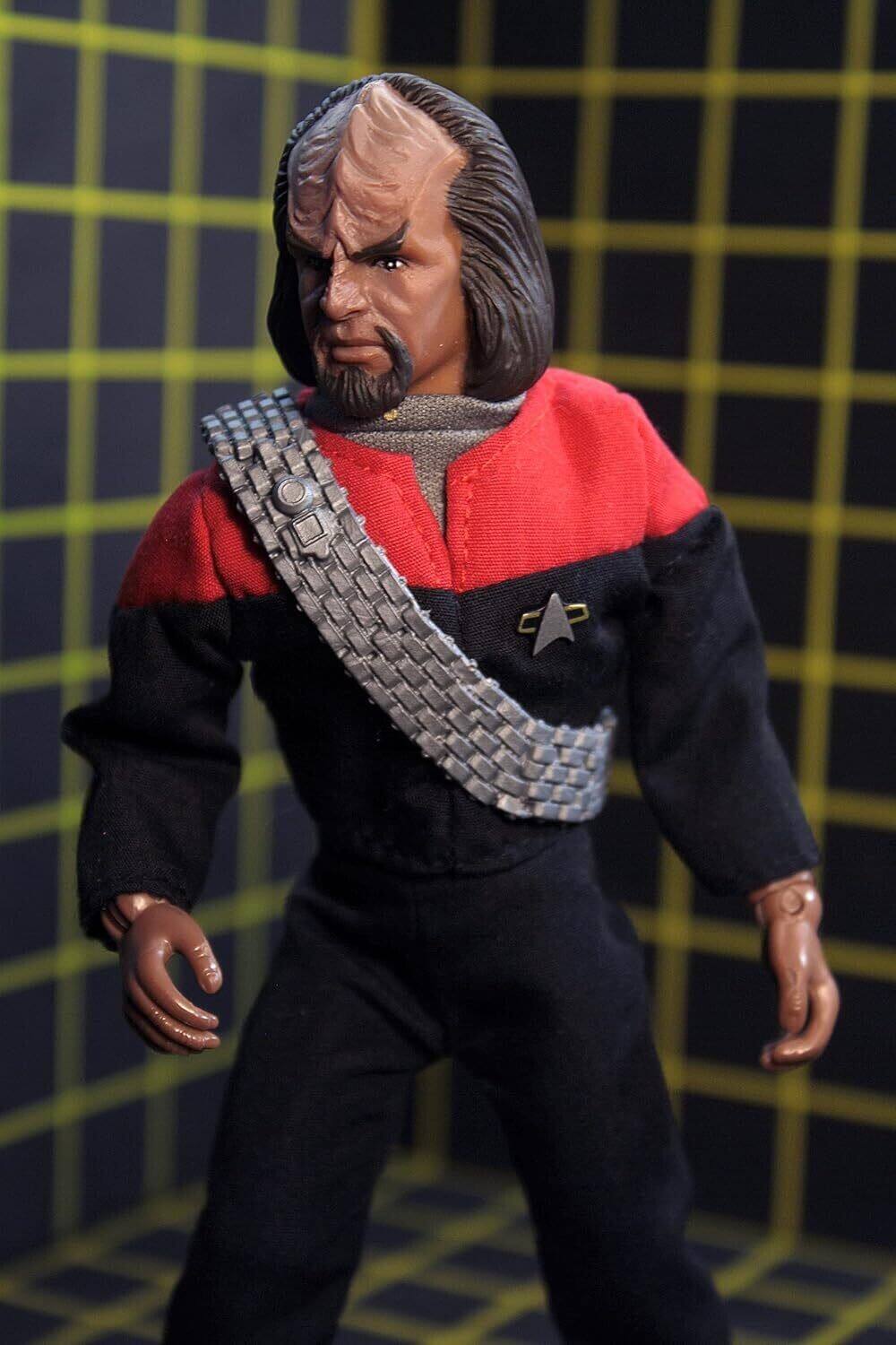 Alt View 2. PopMarket - Mego - Star Trek: TNG - Lt. Worf 8" Action Figure   - COLLECTIBLES - Multicolor.