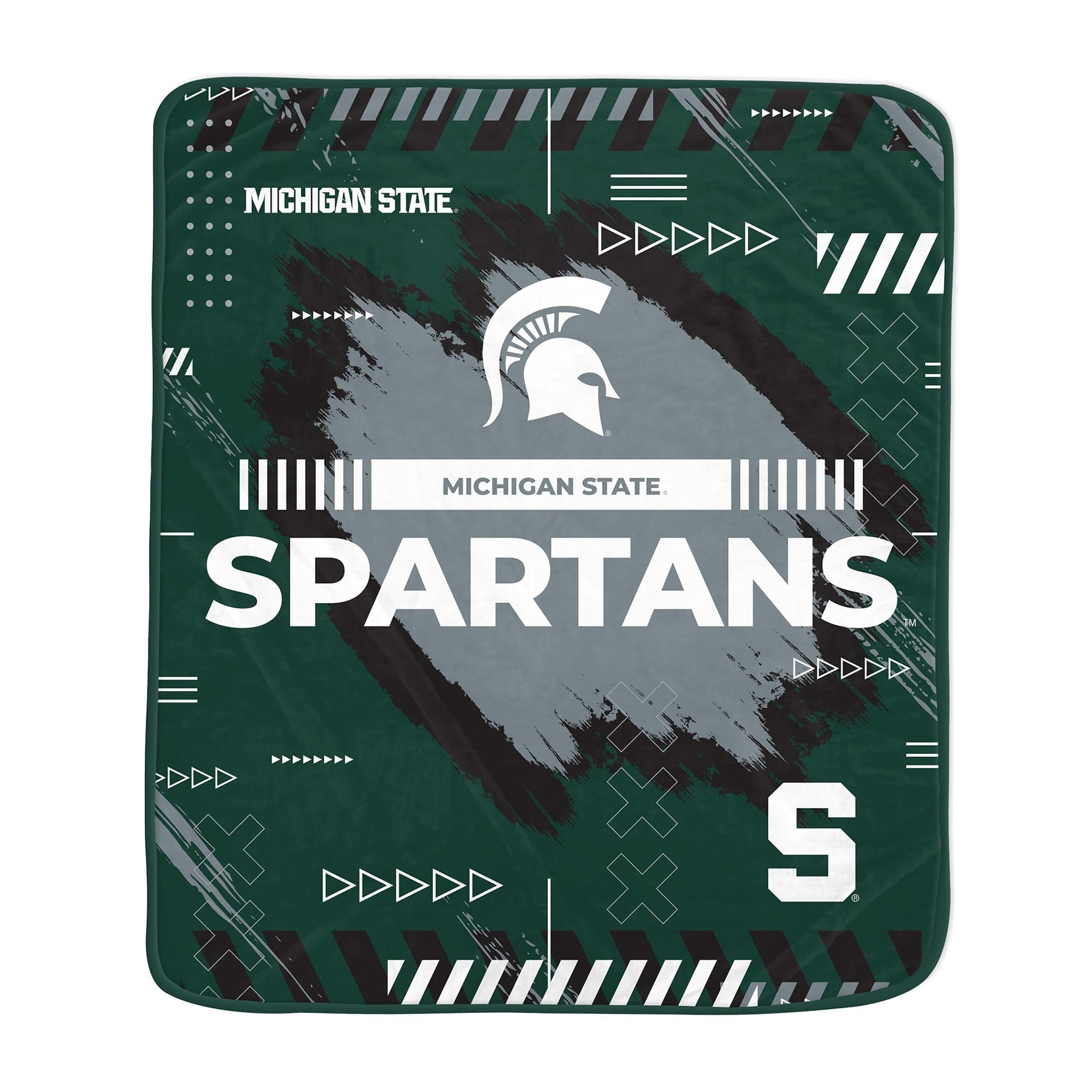 Photos - Duvet Pegasus  Michigan State Spartans 60" x 72" Game Tech Ultra Cozy Blanket - Multicolor 203402448 