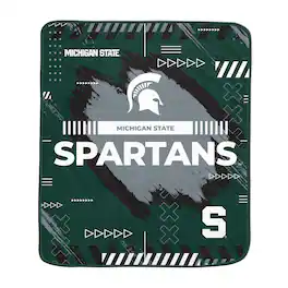 Pegasus - Michigan State Spartans 60" x 72" Game Tech Ultra Cozy Blanket - Multicolor