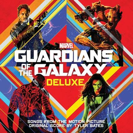 MARVEL
GUARDIANS OF THE GALAXY
DELUXE
SONGS FROM THE MOTION PICTURE
ORIGINAL SCORE BY TYLER BATES