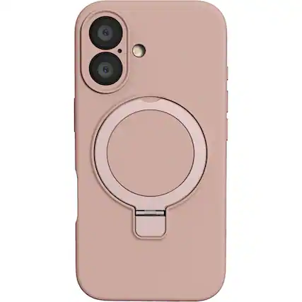 Front. SaharaCase - Venture Series Silicone Case with MagSafe for Apple iPhone 16 Plus - Desert Rose.