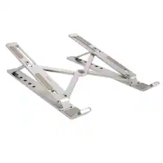 Front. RadioShack - RadioShack Adjustable Laptop Stand – Foldable Ergonomic Stand for Travel & Office - Gray.