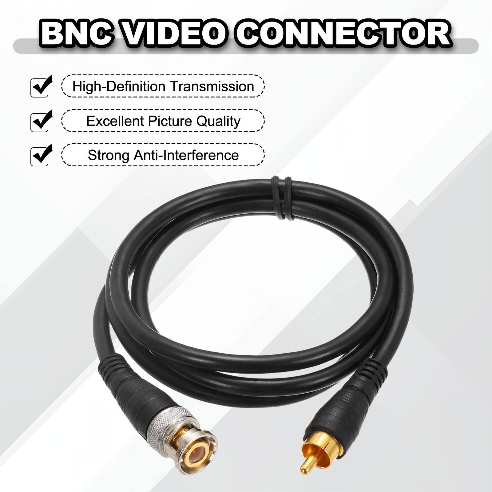BNC VIDEO CONNECTOR

- High-Definition Transmission
- Excellent Picture Quality
- Strong Anti-Interference