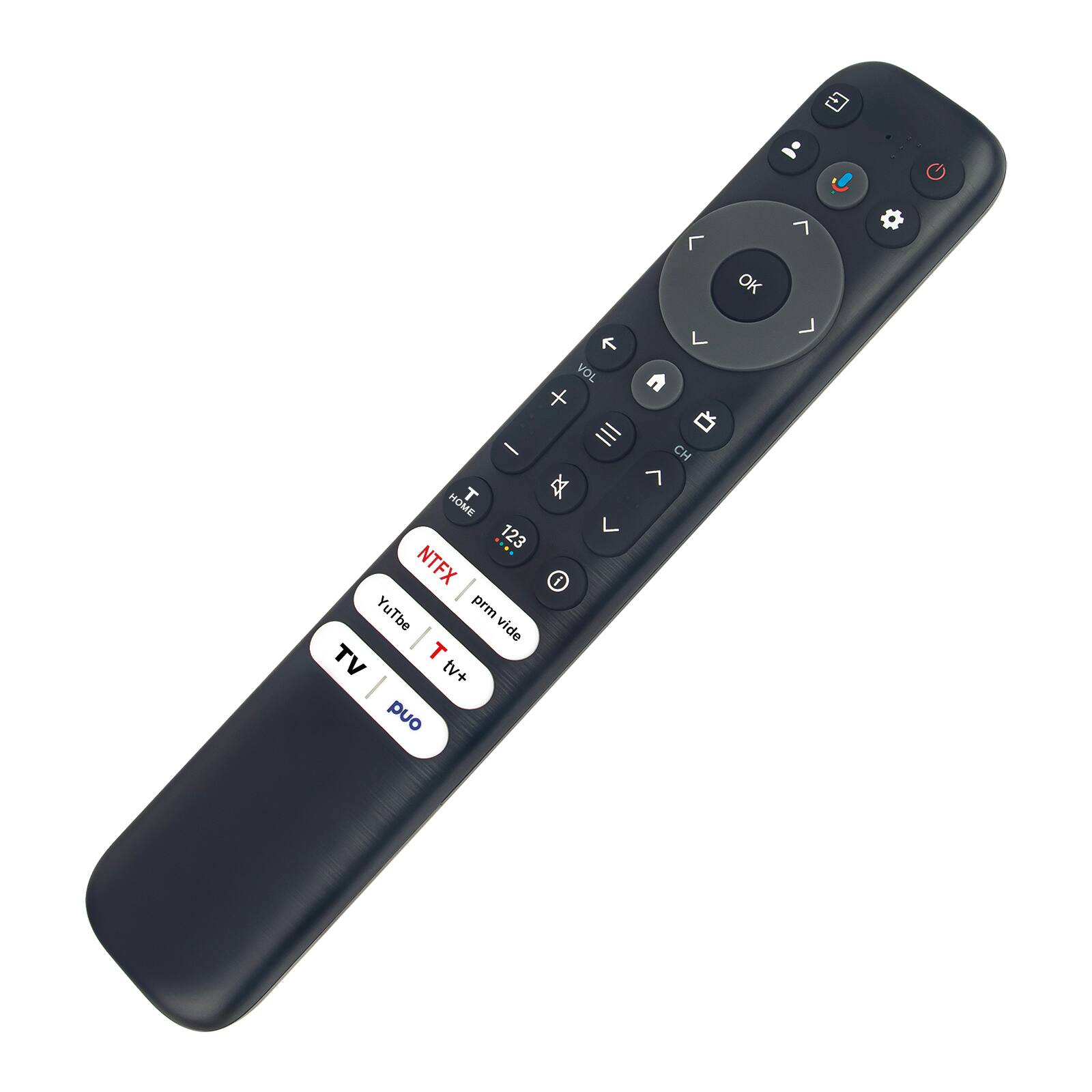 7 VOL + / HOME T A L .... 123 NTFX i YouTube prm vide TV T tv+ puo
OK L k HO
