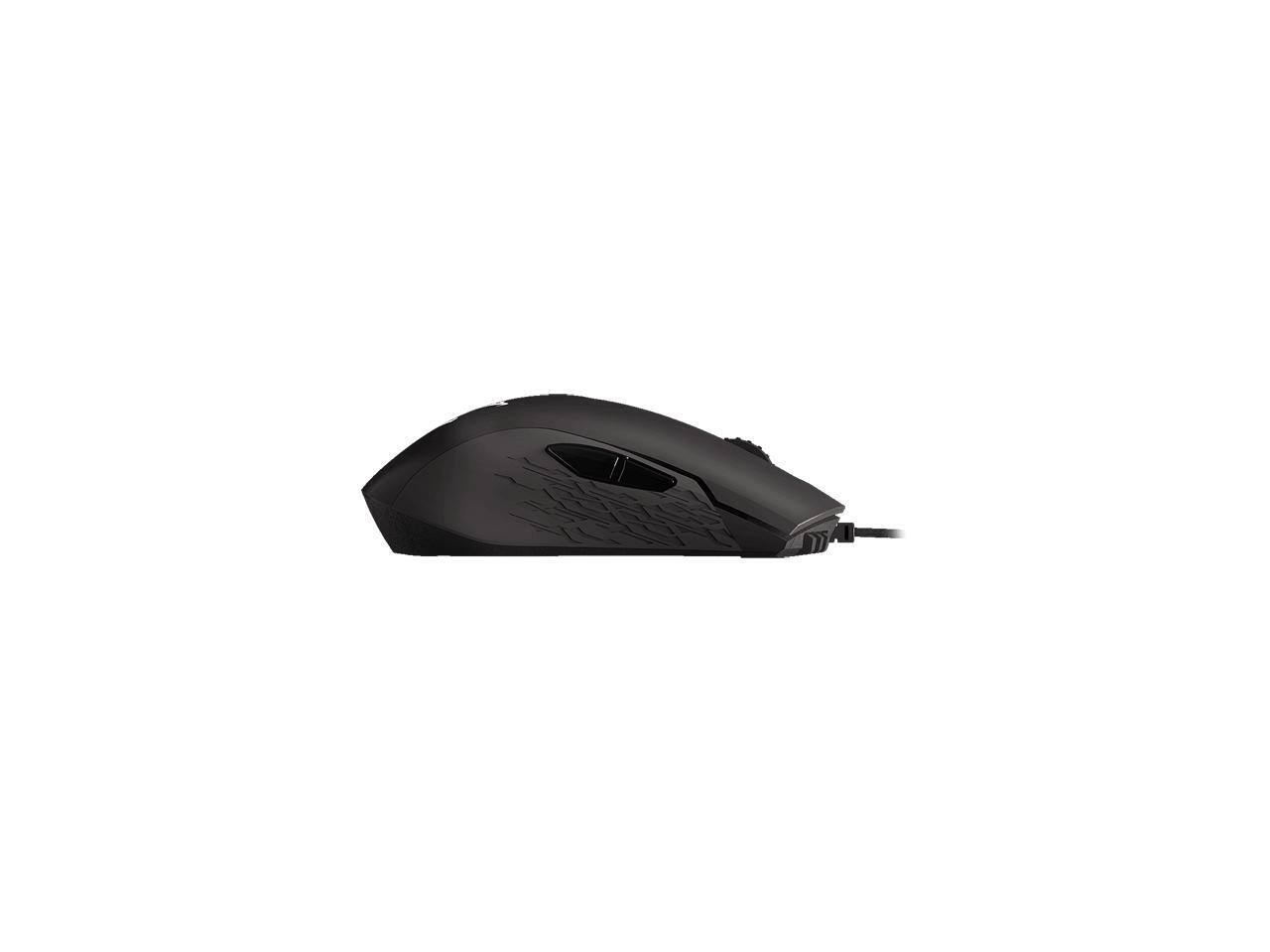 Alt View 5. GIGABYTE - AORUS M4 6400 DPI Optical, Ambidextrous, RGB Fusion 2.0 Wired Mouse (Matte Black) - Matte Black.
