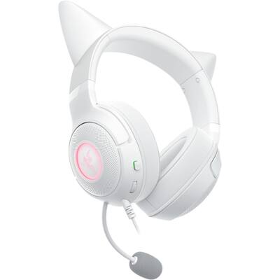 Razer Kraken Kitty V2 Wired Over the Ear Gaming Headset for PC Razer Kraken Kitty V2 Wired Over the Ear Gaming Headset for PC