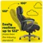 Alt View 11. Serta - Big & Tall with Smart Layers Technology and AIR Lumbar Bonded Leather Executive Chair - Black.