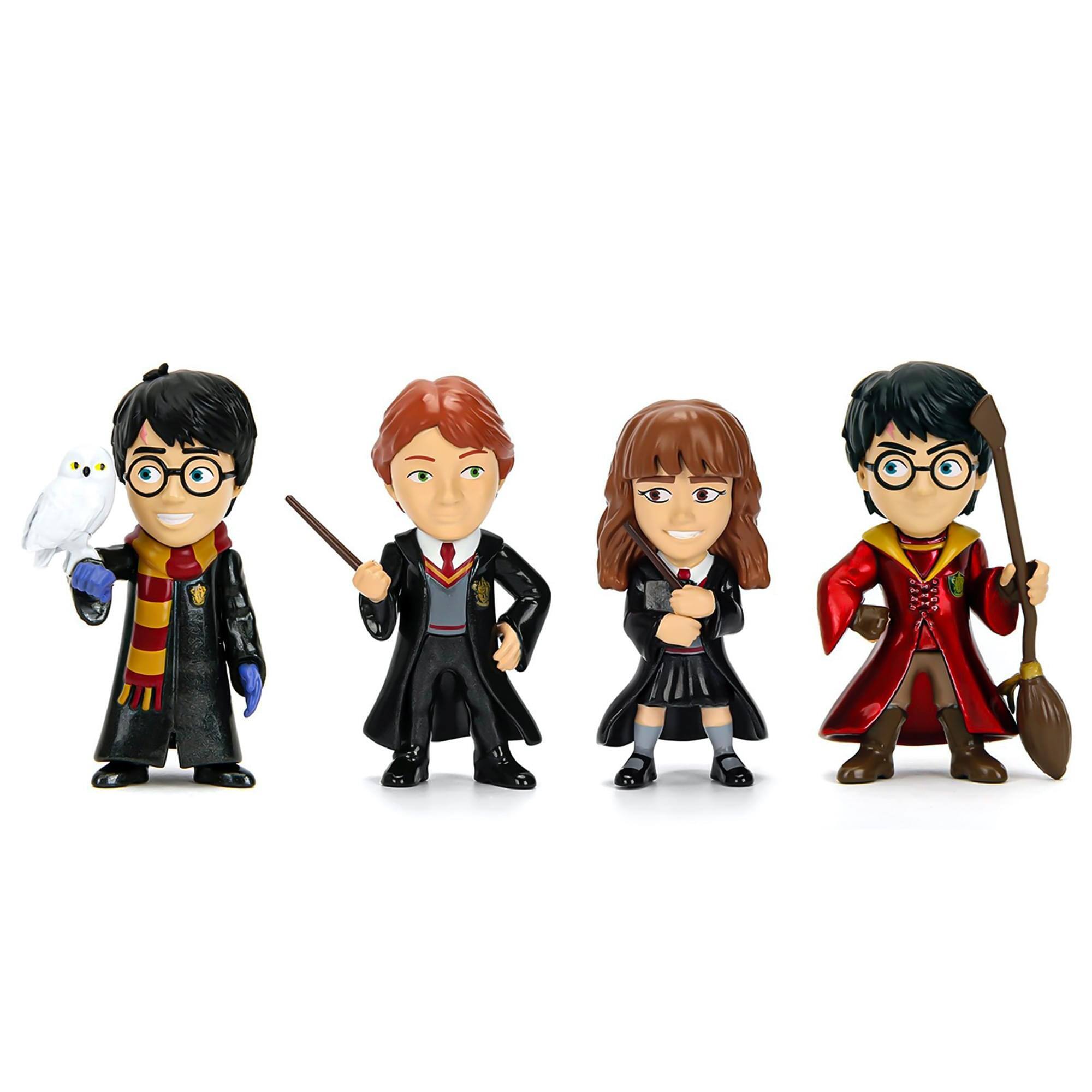 Alt View 10. Jada Toys - Harry Potter 2.5 Inch MetalFigs 4-Pack - Multi-Colored.