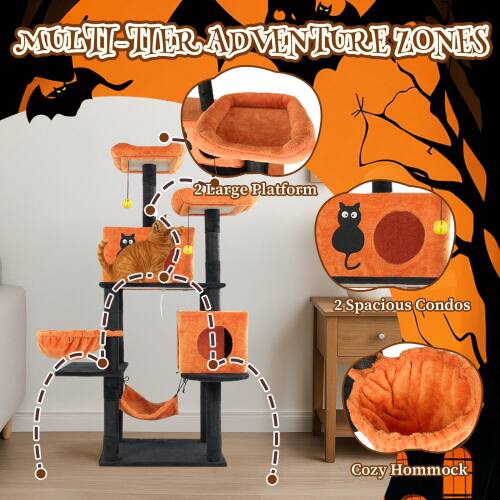 MULTI-TIER ADVENTURE ZONES

- 2 Large Platform
- 2 Spacious Condos
- Cozy Hammock