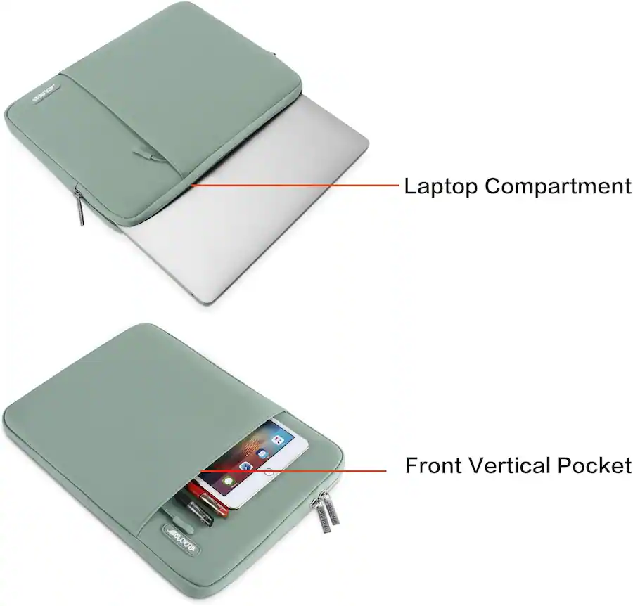 Foldable Computer Case mosiso Laptop Case 13 13.3 inch Laptop Sleeve Fit with MacBook Air/Pro ...