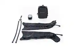 Echelon - Air Compression Leg Massager Boots with Adjustable Pressure & 6 Massage Modes - Black