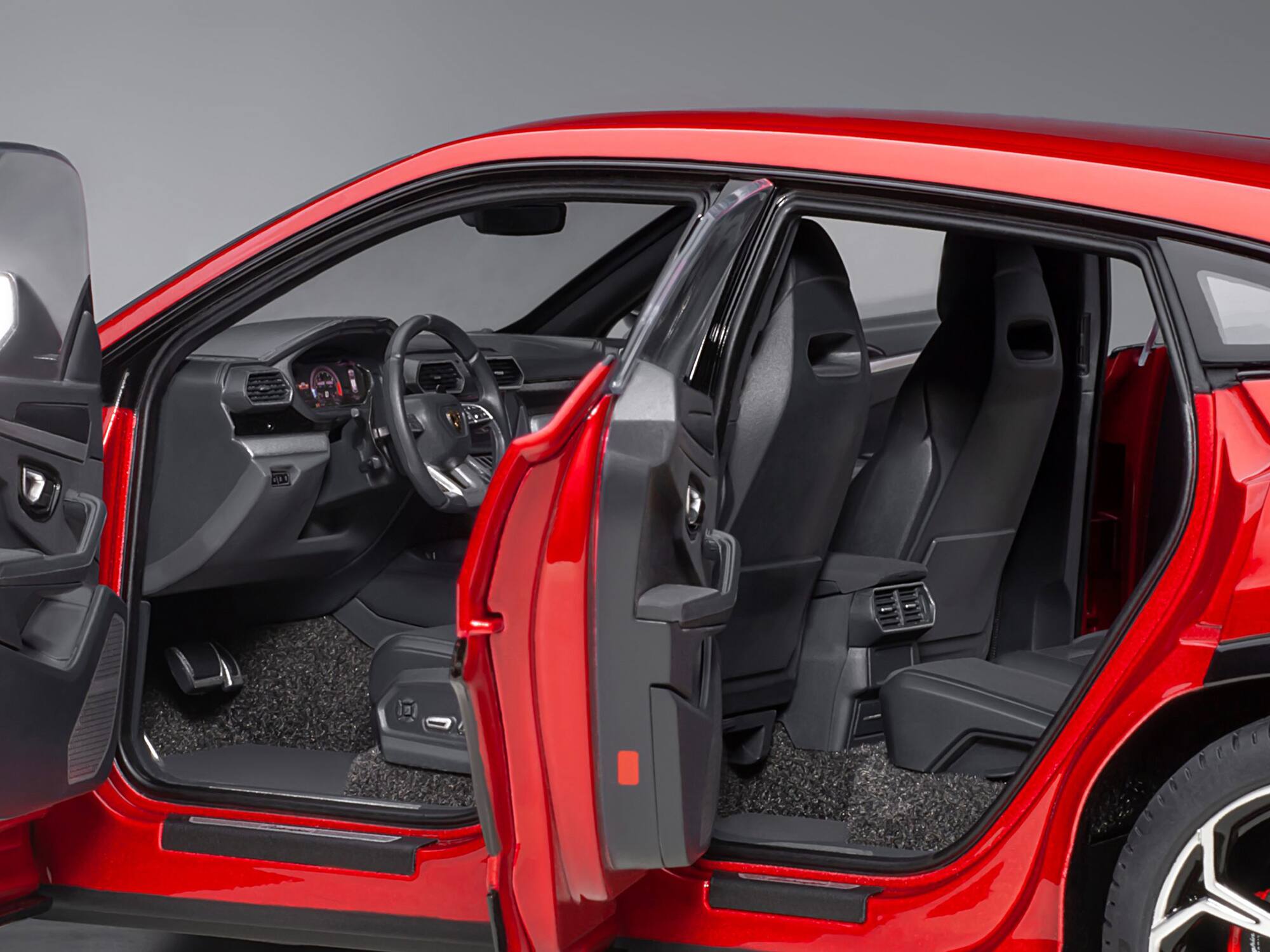 Alt View 3. Autoart - Lamborghini Urus Rosso Efesto Pearl Red 1/18 Model Car by Autoart.