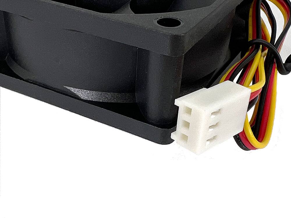 Alt View 2. Bluegears - b-Blaster 60 2 ball bearing 5500 RPM DC Fan with Excellent Airflow of up to 40 CFM - black.