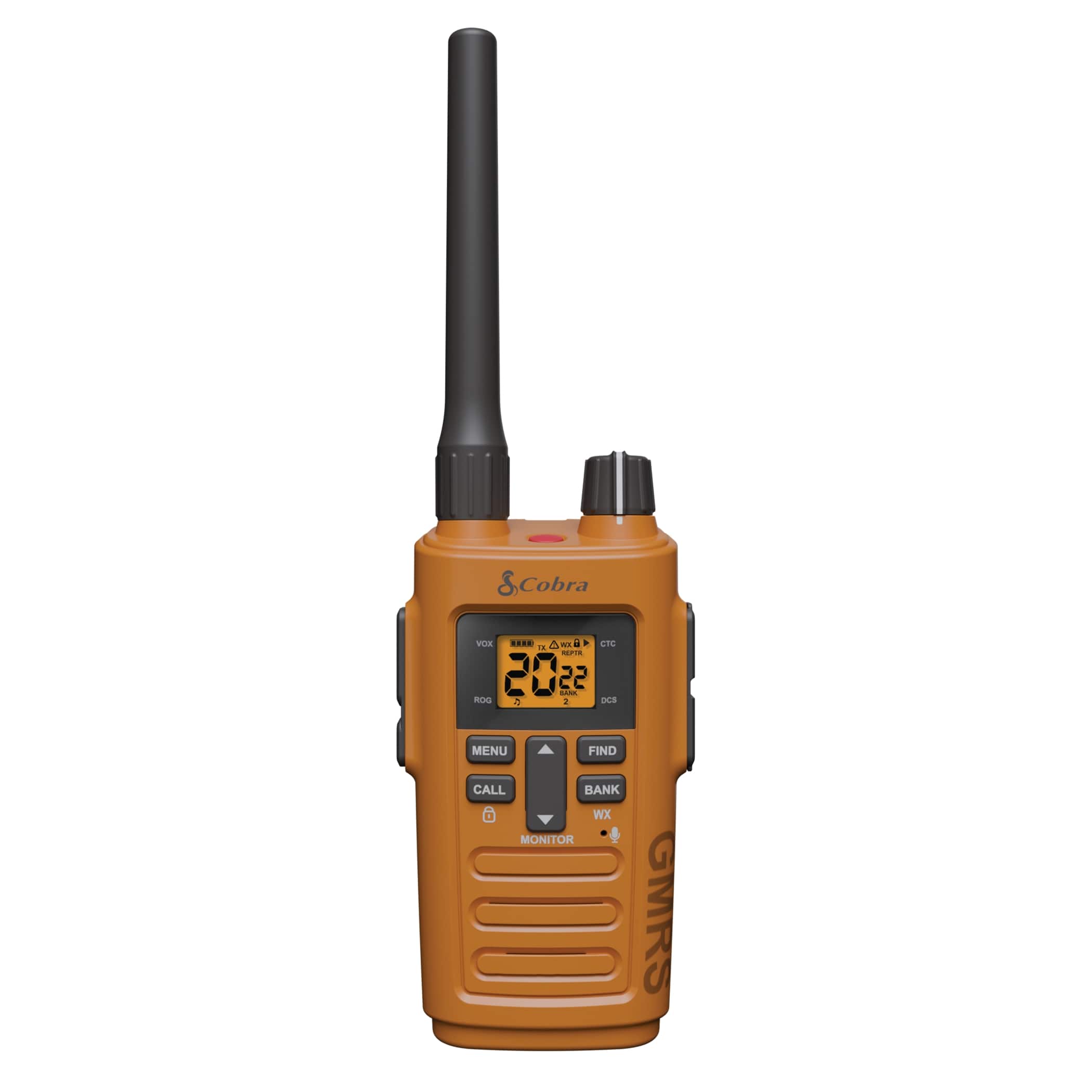 Cobra - Trailblazer 250 GMRS 2.5 Watt Two-Way Radio (Pair) - Orange - Front_Zoom