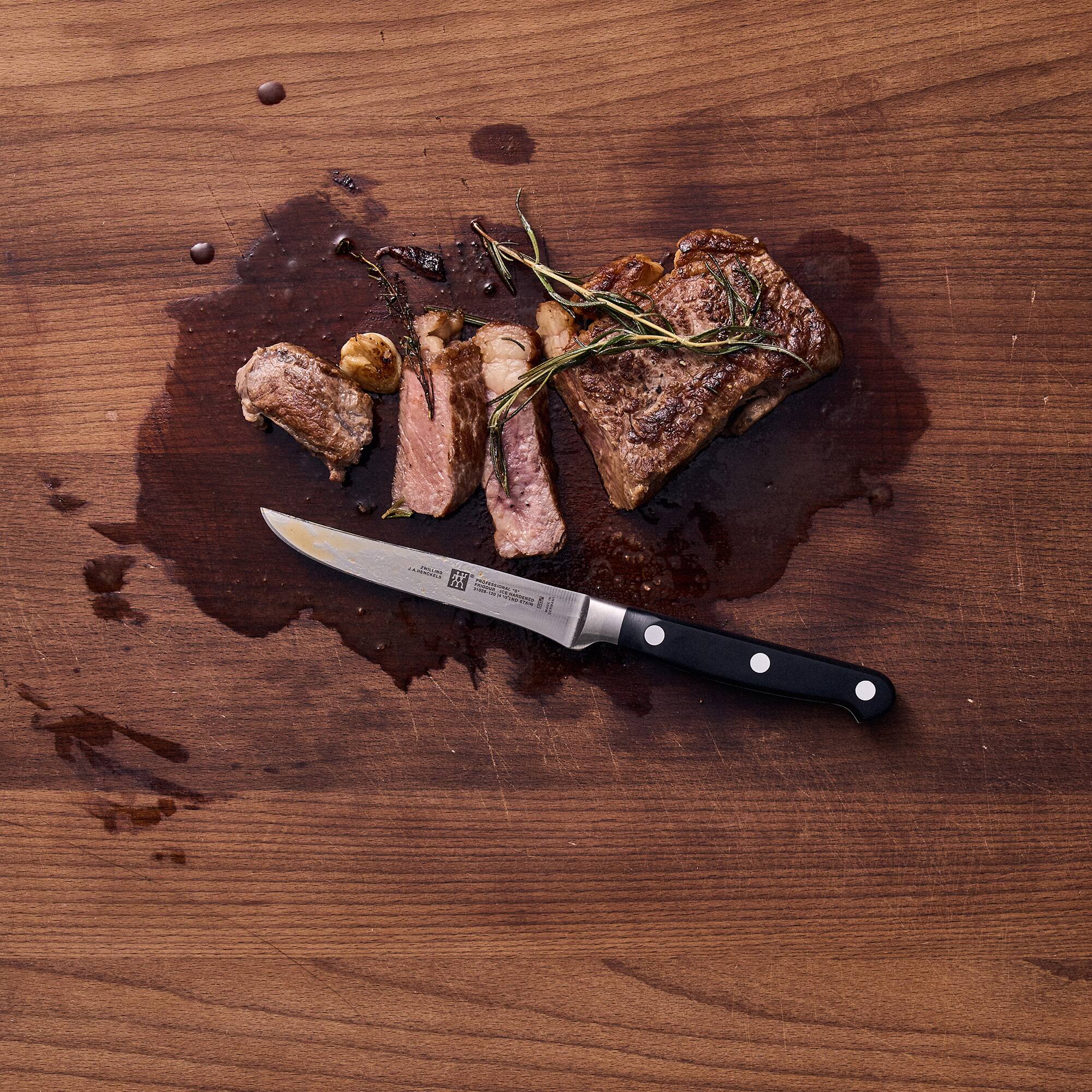 Alt View 1. ZWILLING - ZWILLING Professional "S" 4.5-inch Steak Knife - Stainless Steel.