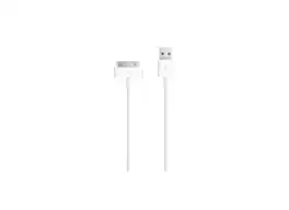 Apple - Cable 30-Pin USB-A - White MA591BZ/C
