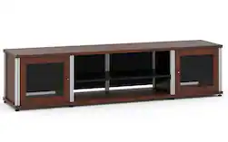 Salamander Designs - Synergy TV/Media Cabinet Single Box Model 248 - Dark Walnut - Front_Zoom