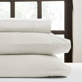 Perthshire Platinum Concepts - 1000 Thread Count Solid Sateen Sheet - 4 Piece Set - King - Ivory