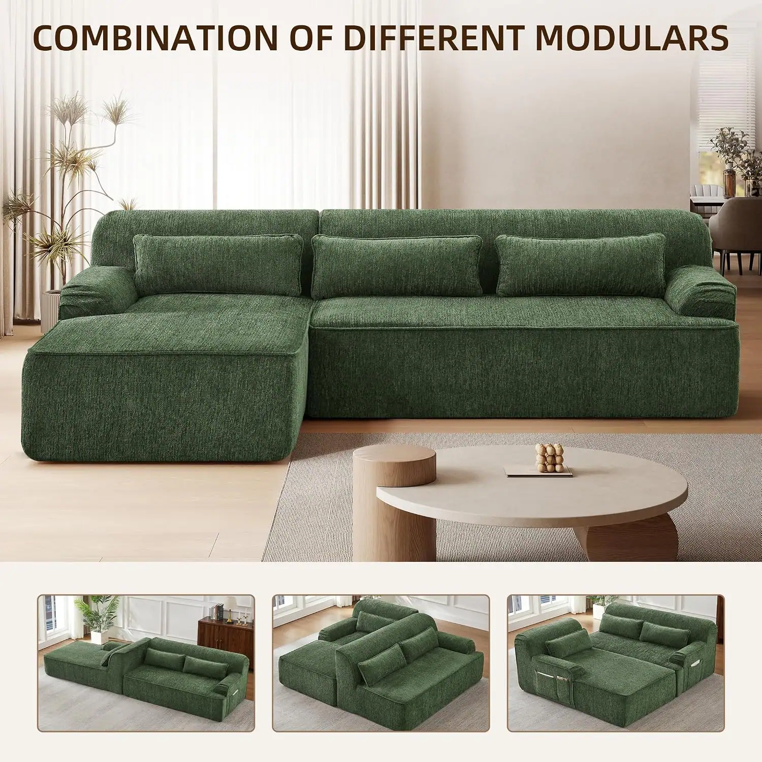 COMBINATION OF DIFFERENT MODULARS