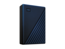 Front. Western Digital - WD 6TB My Passport for Mac Portable Storage Model WDBK6C0060BBL-WESN Blue - Blue.