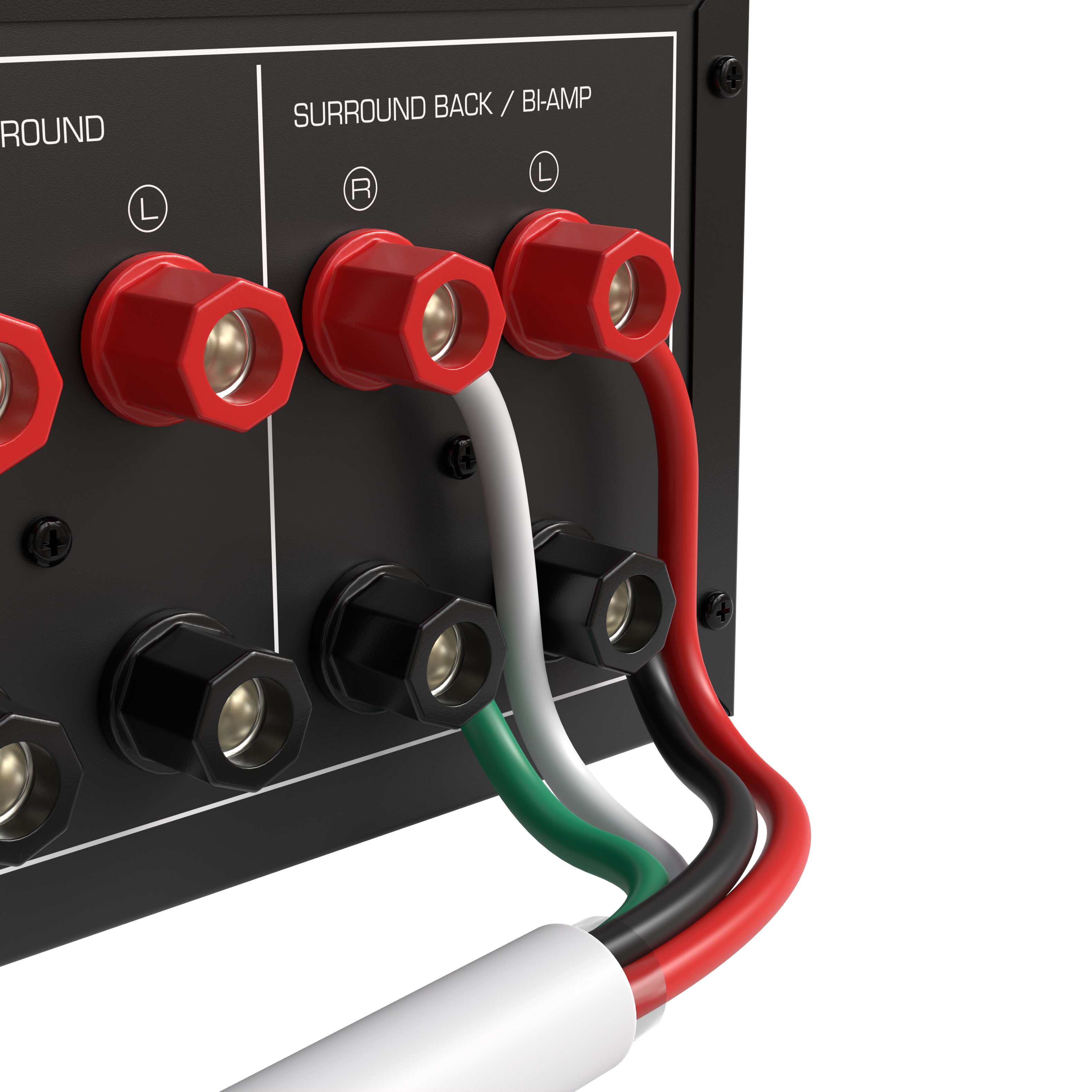 ROUND  
SURROUND BACK / BI-AMP