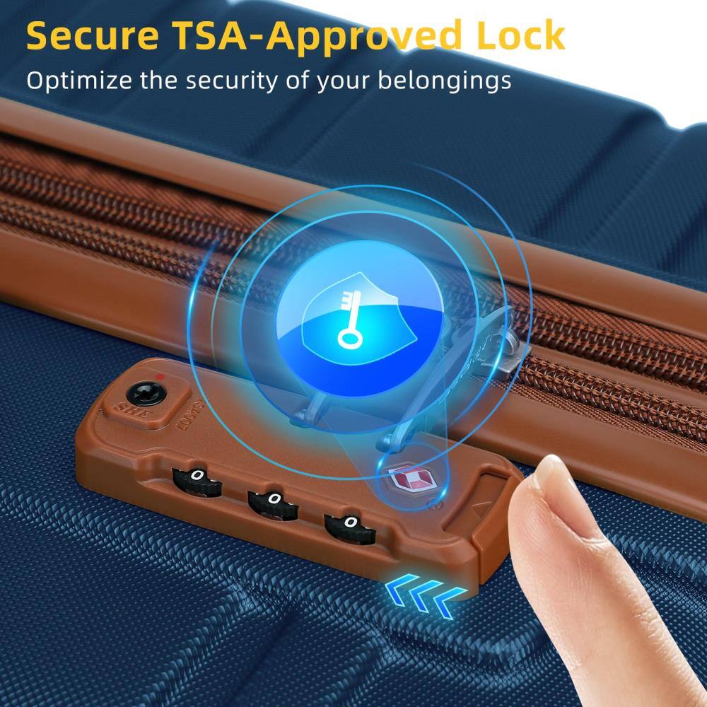Secure TSA-Approved Lock  
Optimize the security of your belongings