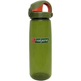Nalgene - Sustain 24 oz. Tritan On the Fly Water Bottle - Juniper/Juniper/Orange