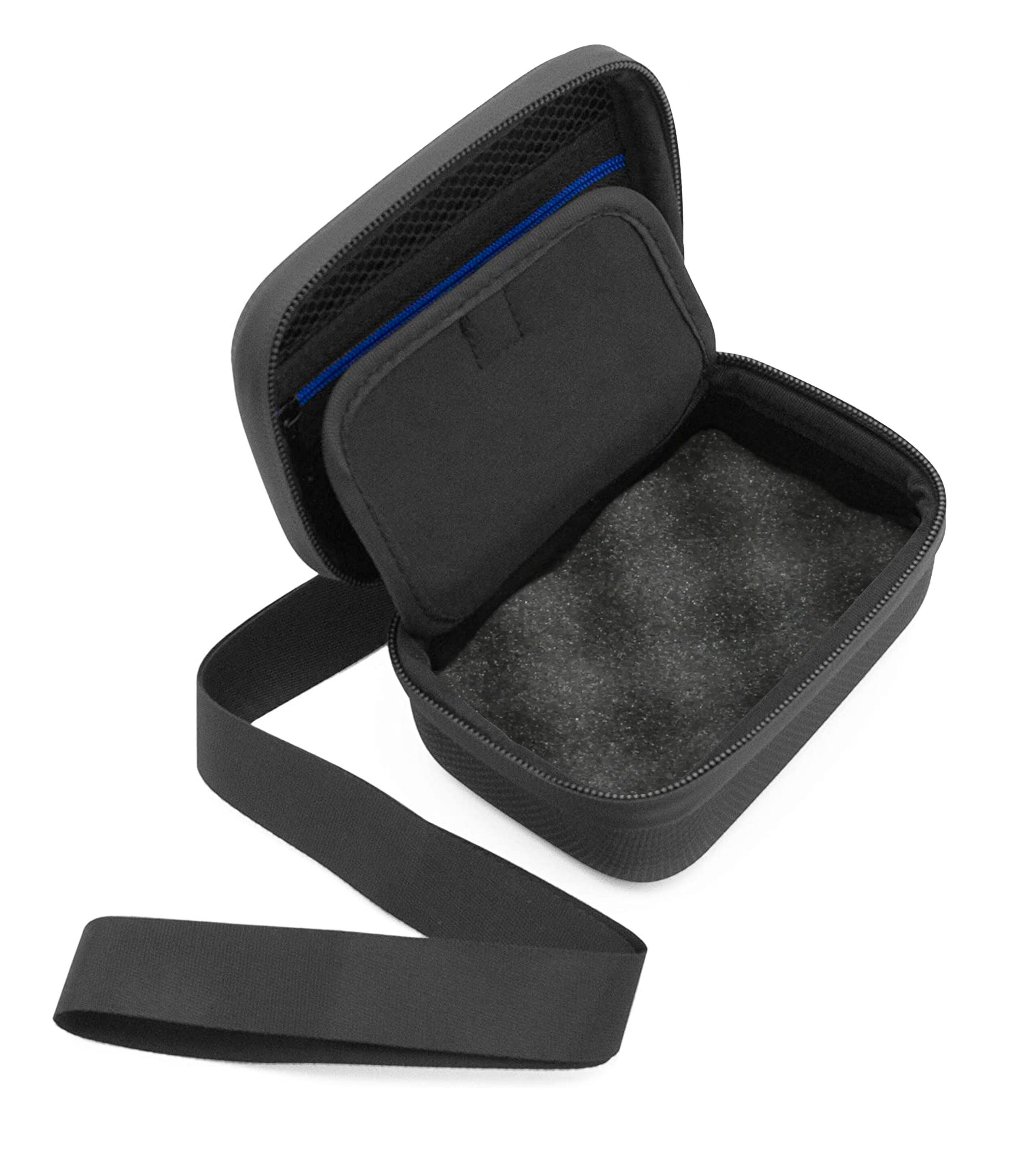 Angle. CASEMATIX - EVA Travel Case for Garmin Edge 1050 Bike Computer & Other GPS Handheld Units Up to 4.75" x 3" x 1.5".