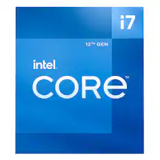 Front. Intel - Core i7-12700 12th Generation - 12 Core - 20 Thread - 1.6 to 4.9 GHz - LGA1700 - Desktop Processor.