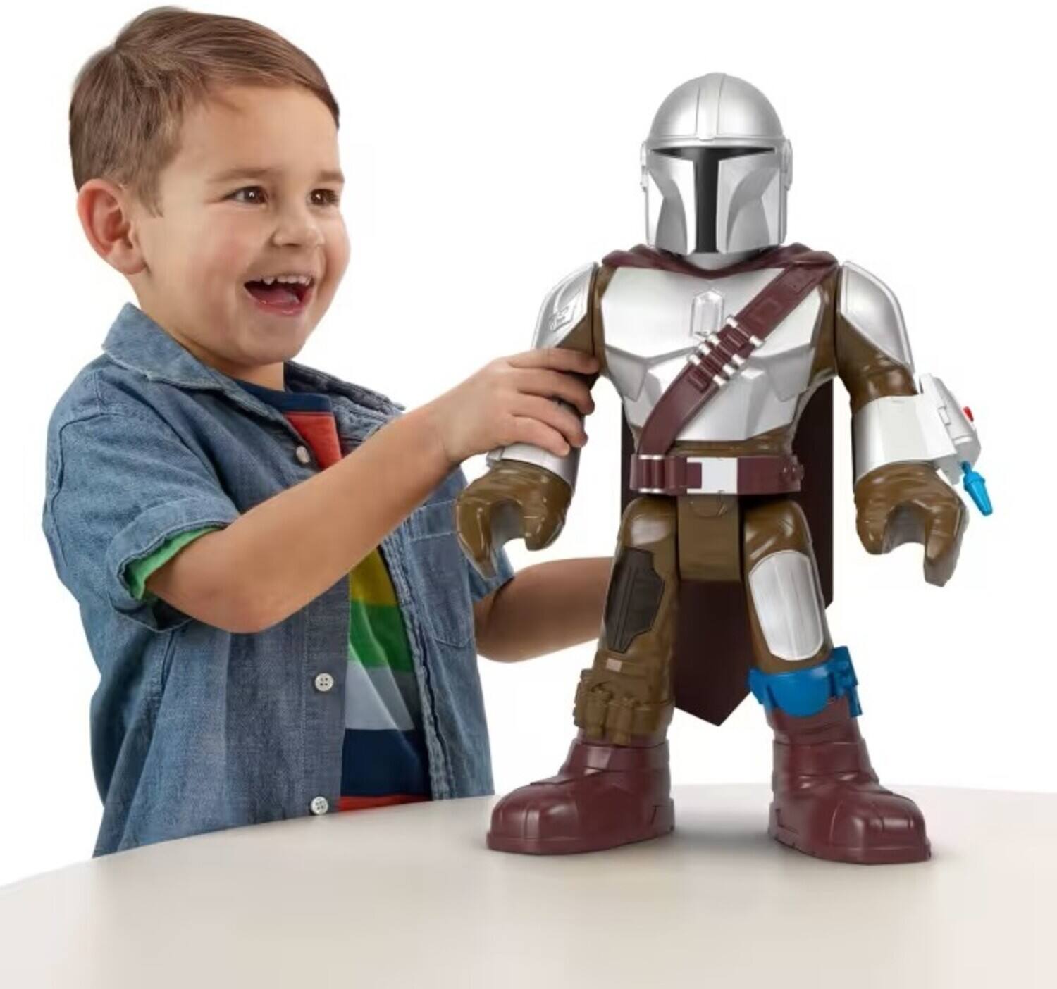 Alt View 4. Fisher Price - Fisher Price - Imaginext Star Wars XXL The Mandalorian   - Collectibles - Multicolor.