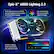 Epic-X™ ARGB Lighting 2.0
2x the light effects, more LEDs, and new lighting zones exclusive to RTX 50 Series models.
Over 40 individual, fully customizable, ARGB LED lights.
Control 3 lighting zones across front, rear, and top of card.
Customization Controls
R 24 G 167 B 224 #18a7e0
